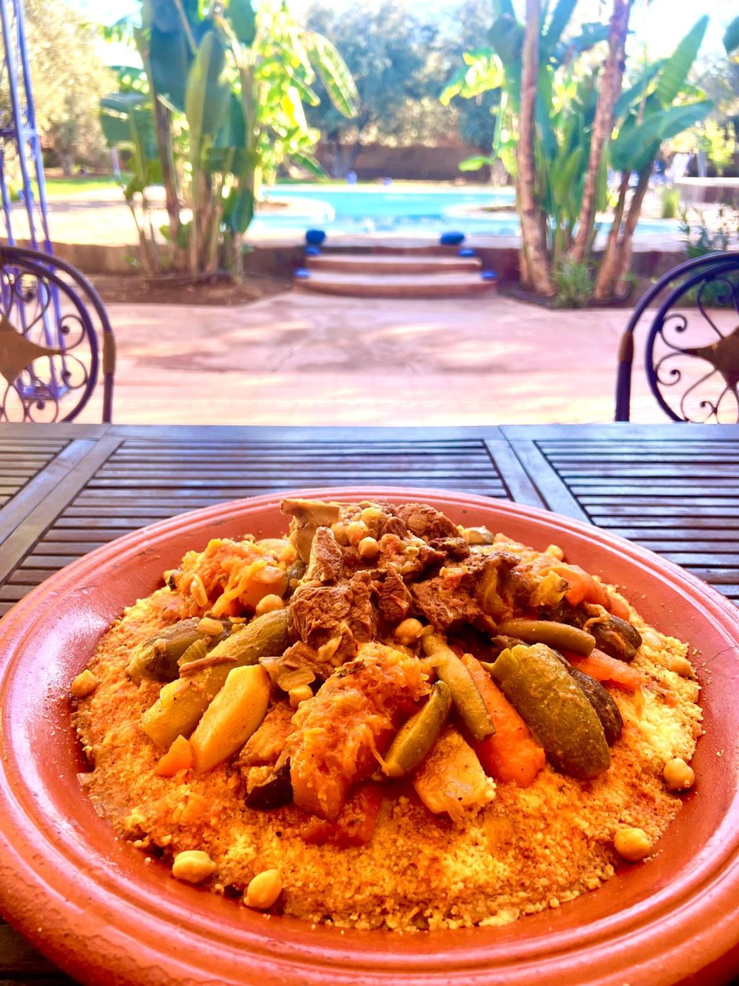 Bed and Breakfast Le Domaine De Carole Marrakech Douar Akkara Zewnętrze zdjęcie